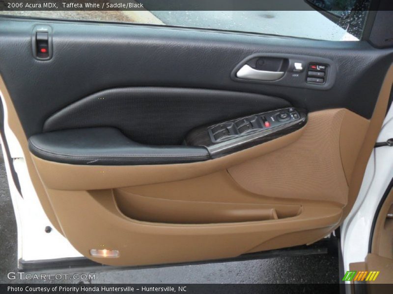 Taffeta White / Saddle/Black 2006 Acura MDX