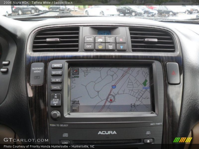 Taffeta White / Saddle/Black 2006 Acura MDX