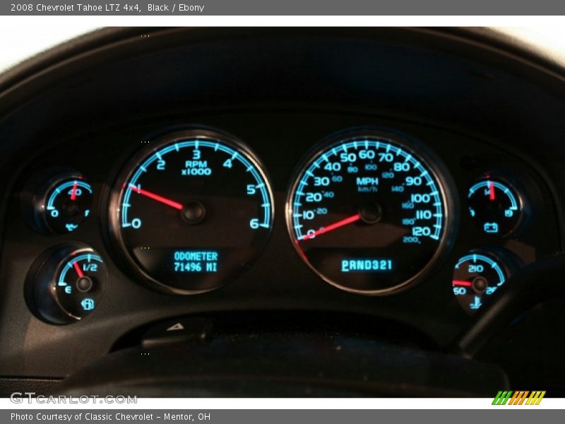  2008 Tahoe LTZ 4x4 LTZ 4x4 Gauges