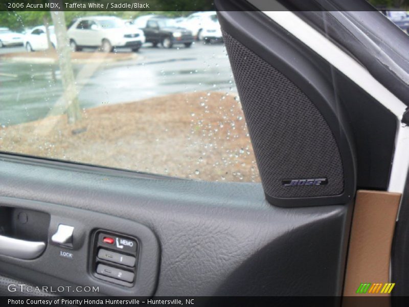 Taffeta White / Saddle/Black 2006 Acura MDX