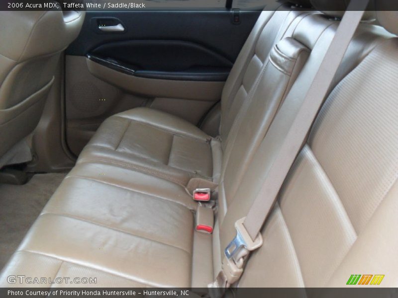 Taffeta White / Saddle/Black 2006 Acura MDX
