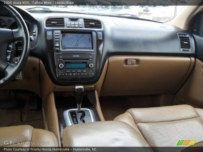 Taffeta White / Saddle/Black 2006 Acura MDX