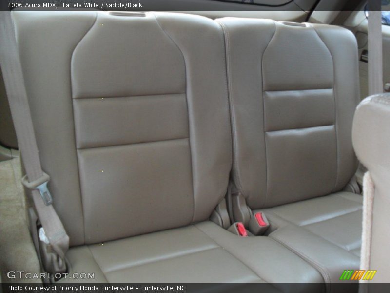 Taffeta White / Saddle/Black 2006 Acura MDX