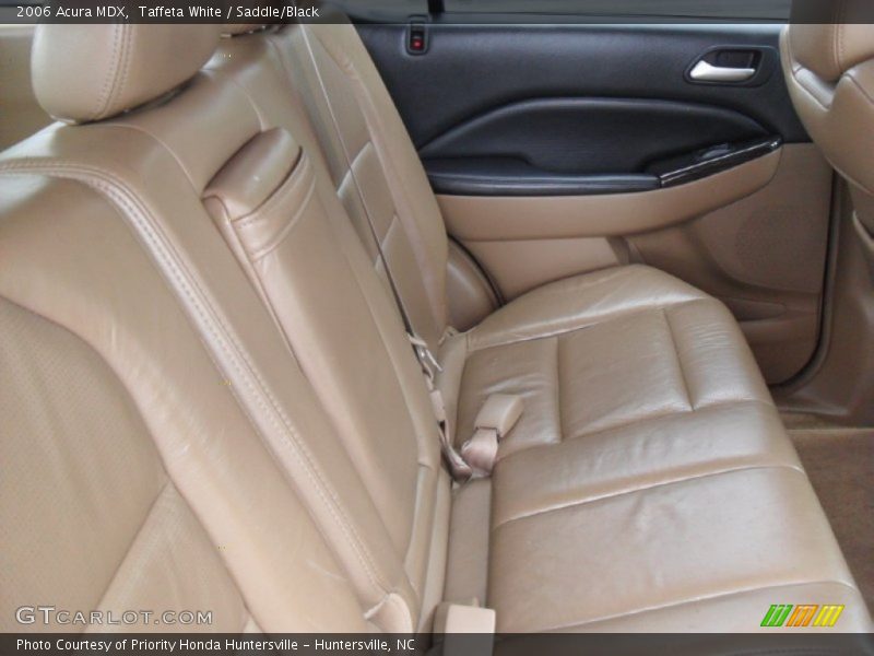Taffeta White / Saddle/Black 2006 Acura MDX