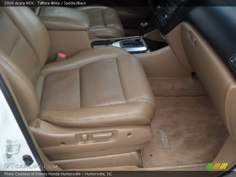 Taffeta White / Saddle/Black 2006 Acura MDX