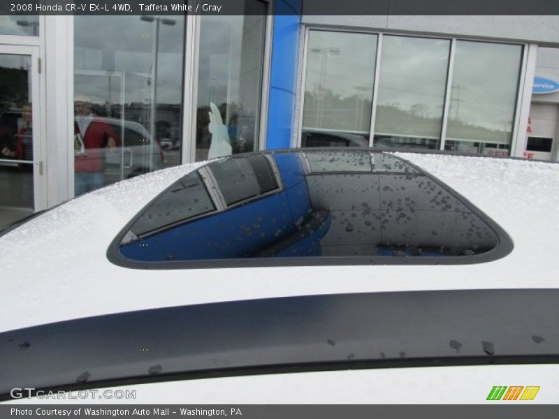 Taffeta White / Gray 2008 Honda CR-V EX-L 4WD