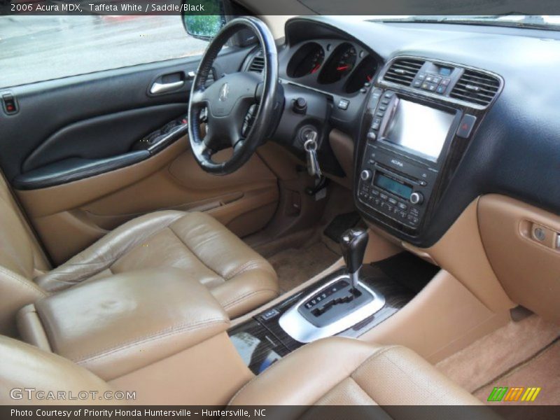 Taffeta White / Saddle/Black 2006 Acura MDX