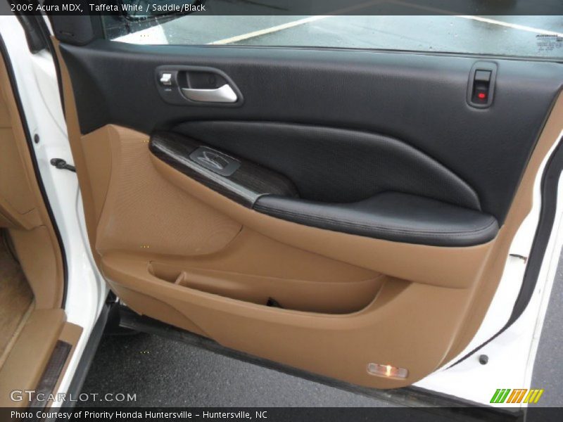 Taffeta White / Saddle/Black 2006 Acura MDX