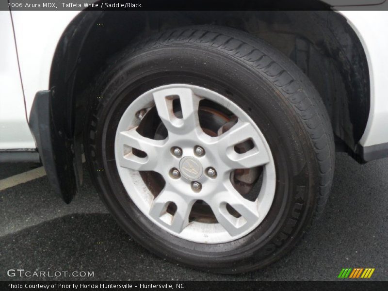 Taffeta White / Saddle/Black 2006 Acura MDX