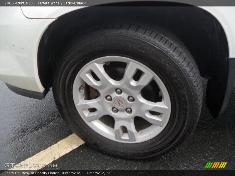 Taffeta White / Saddle/Black 2006 Acura MDX