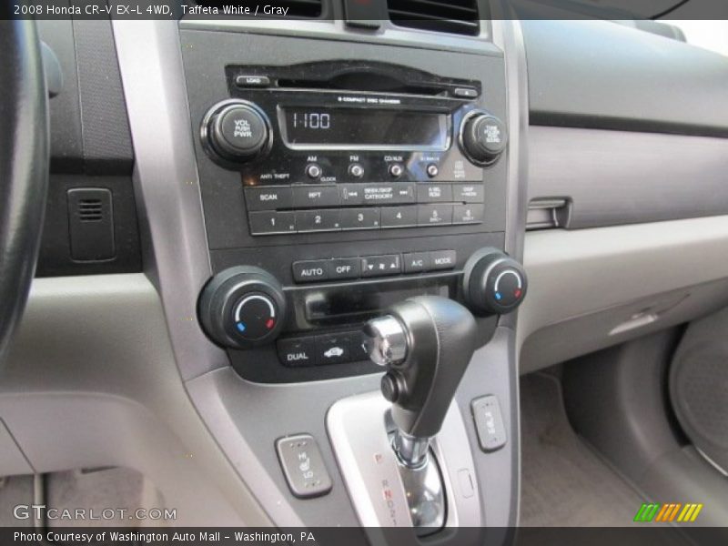 Taffeta White / Gray 2008 Honda CR-V EX-L 4WD