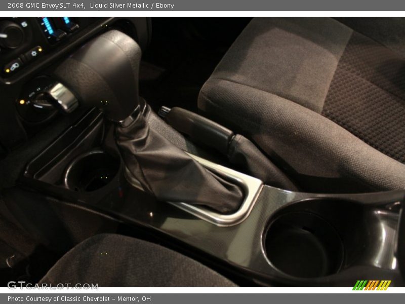 Liquid Silver Metallic / Ebony 2008 GMC Envoy SLT 4x4