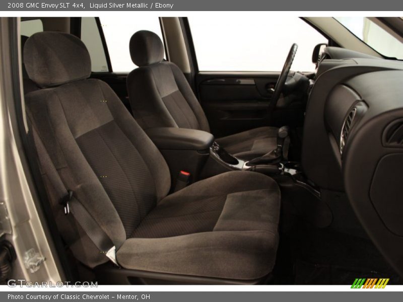 Liquid Silver Metallic / Ebony 2008 GMC Envoy SLT 4x4
