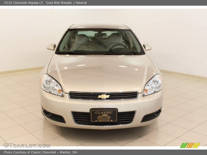Gold Mist Metallic / Neutral 2010 Chevrolet Impala LT