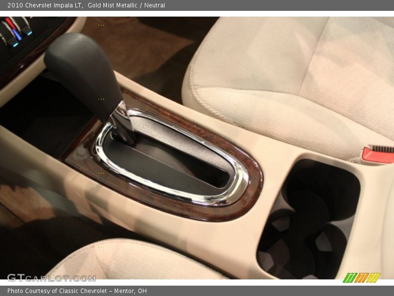 Gold Mist Metallic / Neutral 2010 Chevrolet Impala LT