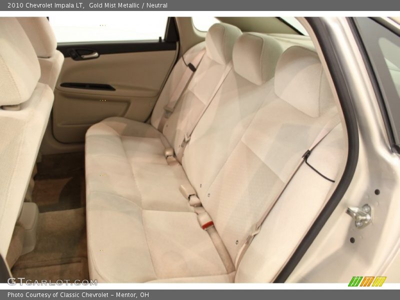 Gold Mist Metallic / Neutral 2010 Chevrolet Impala LT