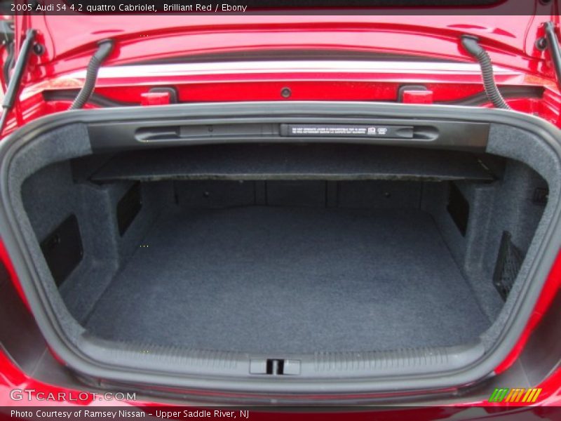  2005 S4 4.2 quattro Cabriolet Trunk