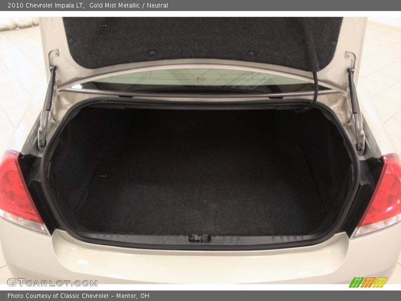 Gold Mist Metallic / Neutral 2010 Chevrolet Impala LT