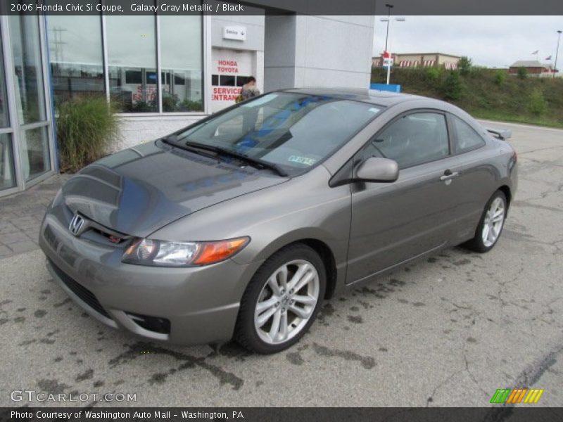 Galaxy Gray Metallic / Black 2006 Honda Civic Si Coupe