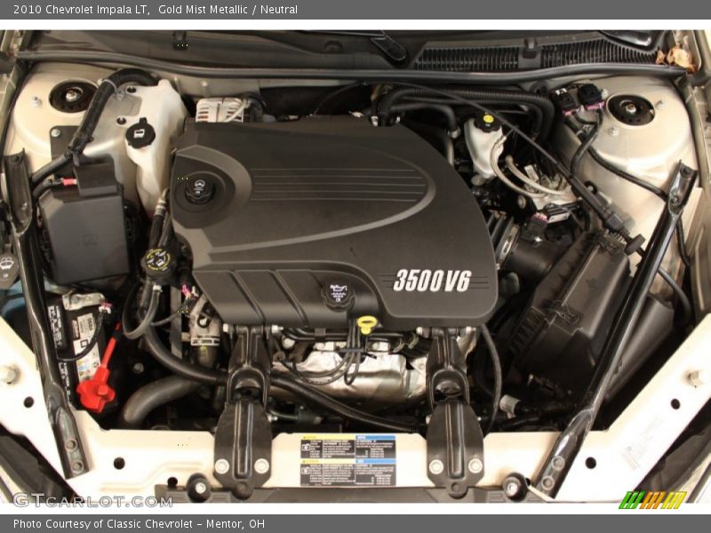 Gold Mist Metallic / Neutral 2010 Chevrolet Impala LT