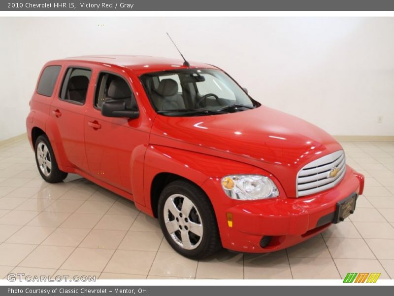 Victory Red / Gray 2010 Chevrolet HHR LS