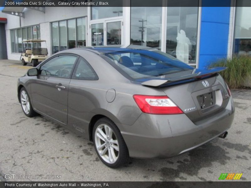 Galaxy Gray Metallic / Black 2006 Honda Civic Si Coupe