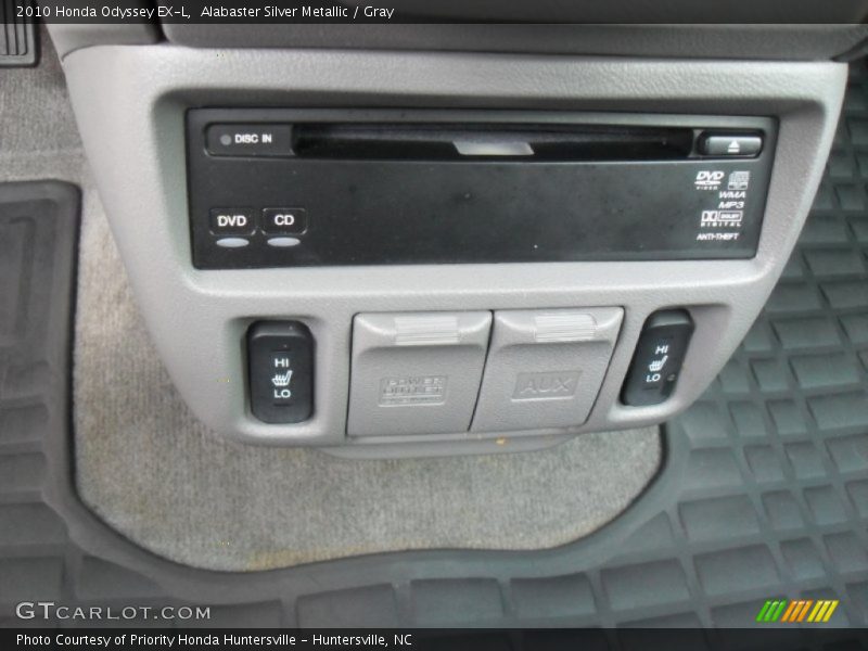 Alabaster Silver Metallic / Gray 2010 Honda Odyssey EX-L