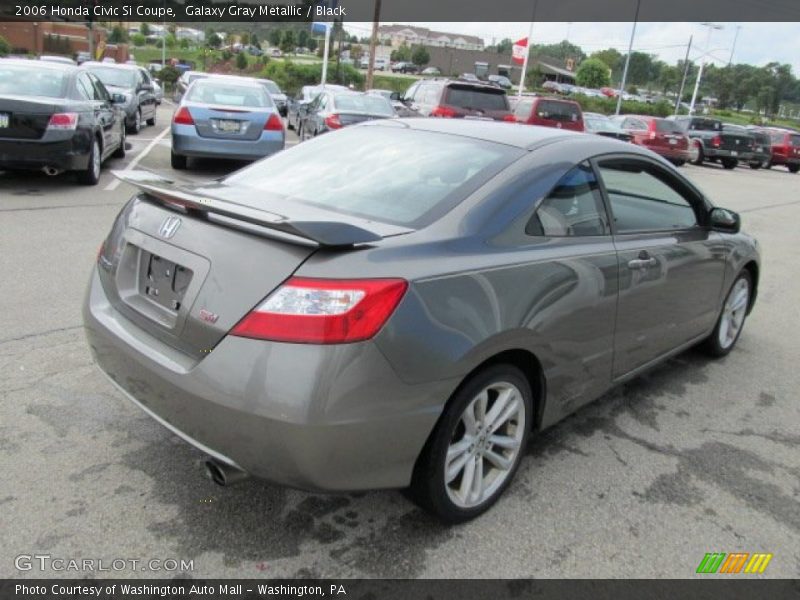 Galaxy Gray Metallic / Black 2006 Honda Civic Si Coupe