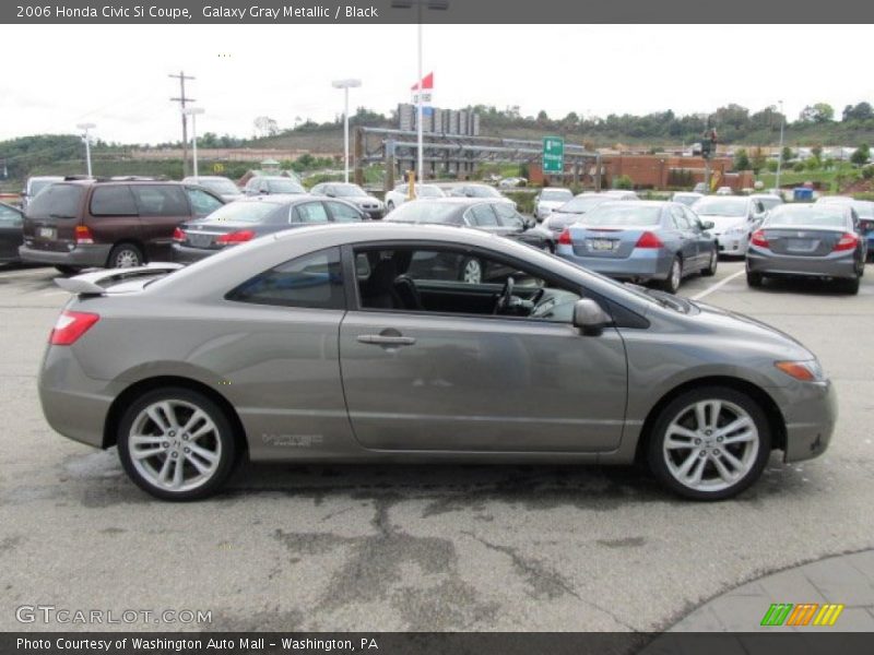 Galaxy Gray Metallic / Black 2006 Honda Civic Si Coupe