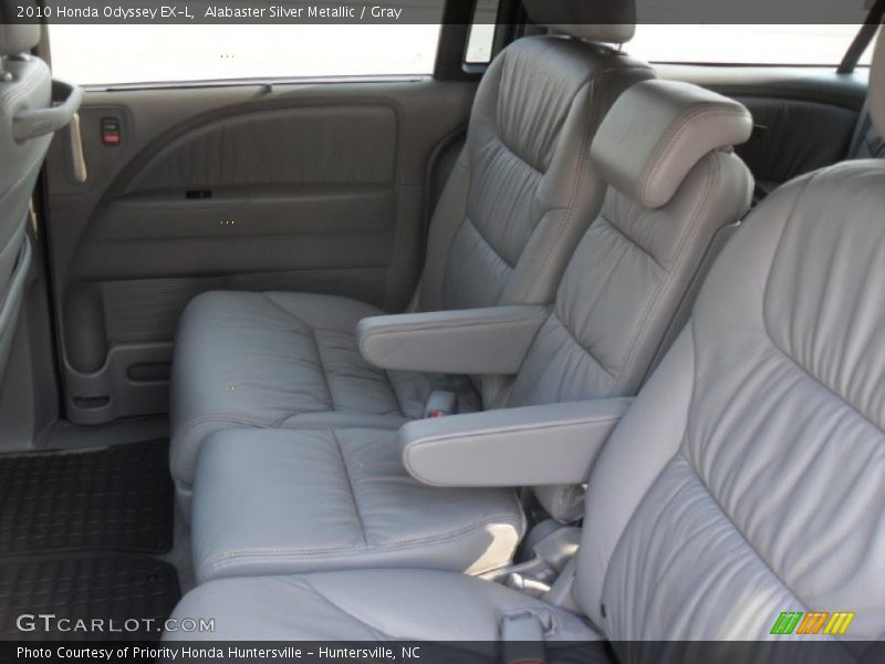 Alabaster Silver Metallic / Gray 2010 Honda Odyssey EX-L
