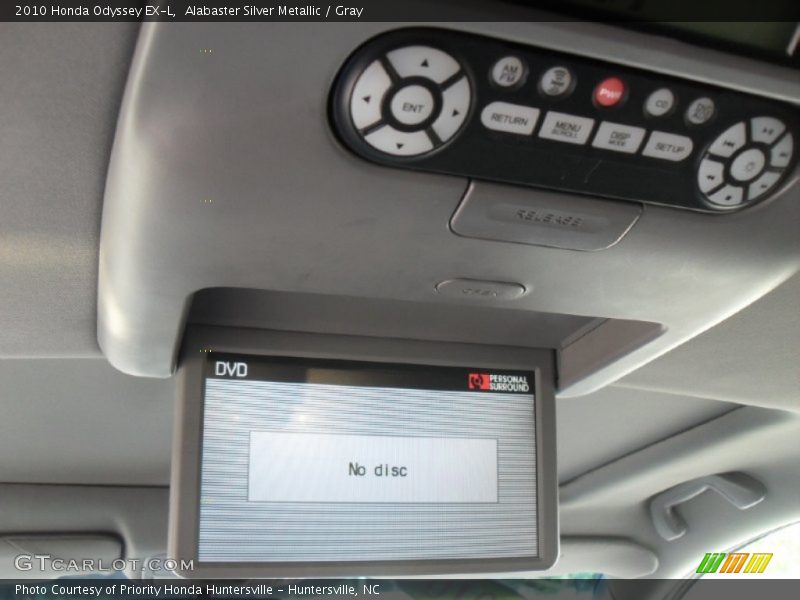 Alabaster Silver Metallic / Gray 2010 Honda Odyssey EX-L