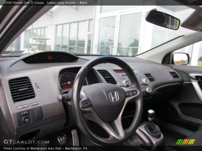 Galaxy Gray Metallic / Black 2006 Honda Civic Si Coupe