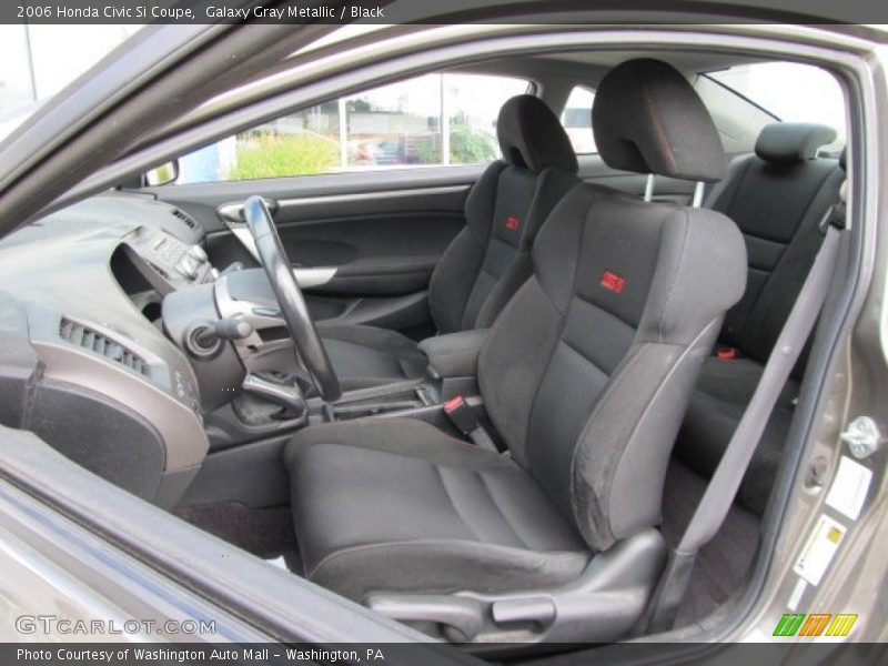 Galaxy Gray Metallic / Black 2006 Honda Civic Si Coupe