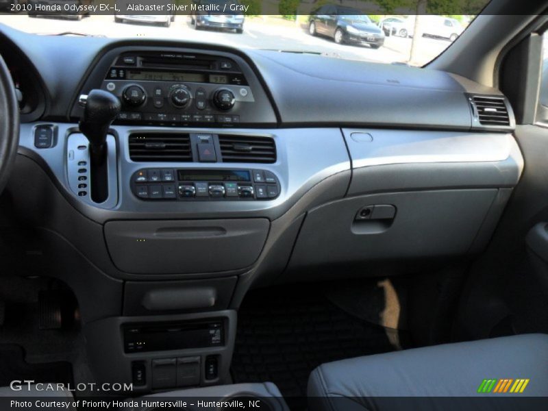 Alabaster Silver Metallic / Gray 2010 Honda Odyssey EX-L