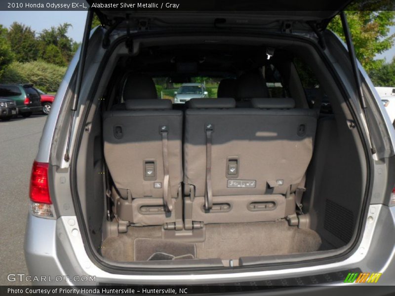 Alabaster Silver Metallic / Gray 2010 Honda Odyssey EX-L