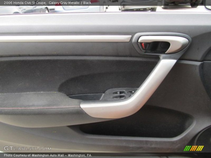 Galaxy Gray Metallic / Black 2006 Honda Civic Si Coupe