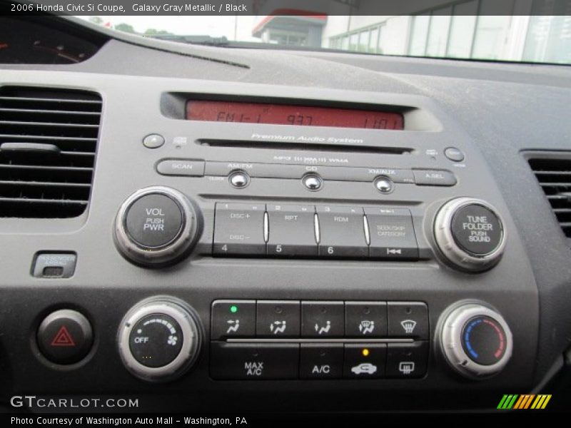 Galaxy Gray Metallic / Black 2006 Honda Civic Si Coupe