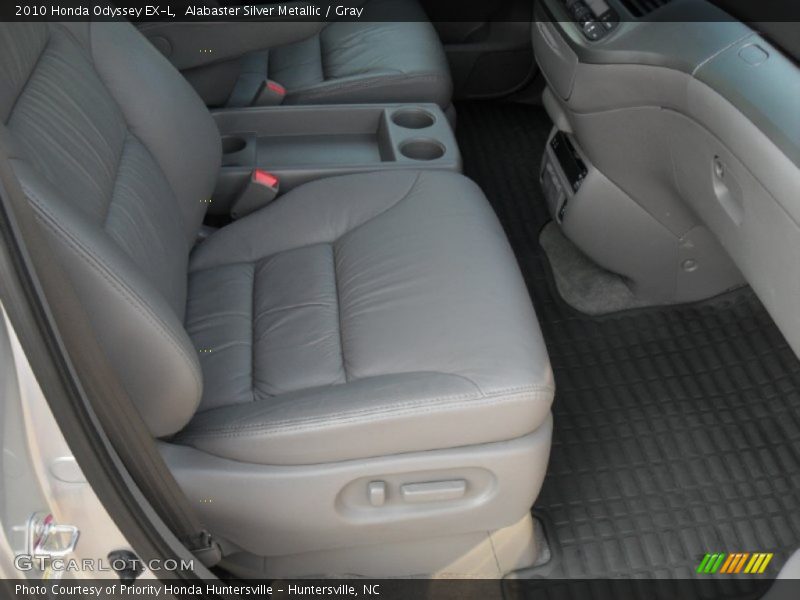 Alabaster Silver Metallic / Gray 2010 Honda Odyssey EX-L