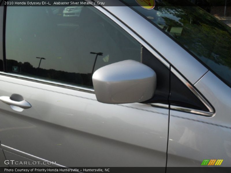 Alabaster Silver Metallic / Gray 2010 Honda Odyssey EX-L