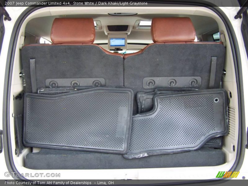 Stone White / Dark Khaki/Light Graystone 2007 Jeep Commander Limited 4x4