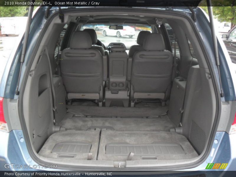 Ocean Mist Metallic / Gray 2010 Honda Odyssey EX-L