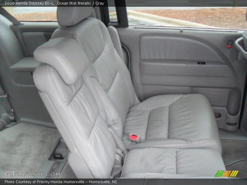 Ocean Mist Metallic / Gray 2010 Honda Odyssey EX-L