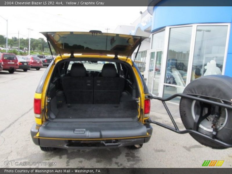 Yellow / Graphite Gray 2004 Chevrolet Blazer LS ZR2 4x4