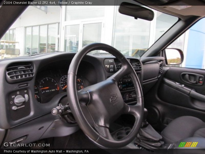Yellow / Graphite Gray 2004 Chevrolet Blazer LS ZR2 4x4