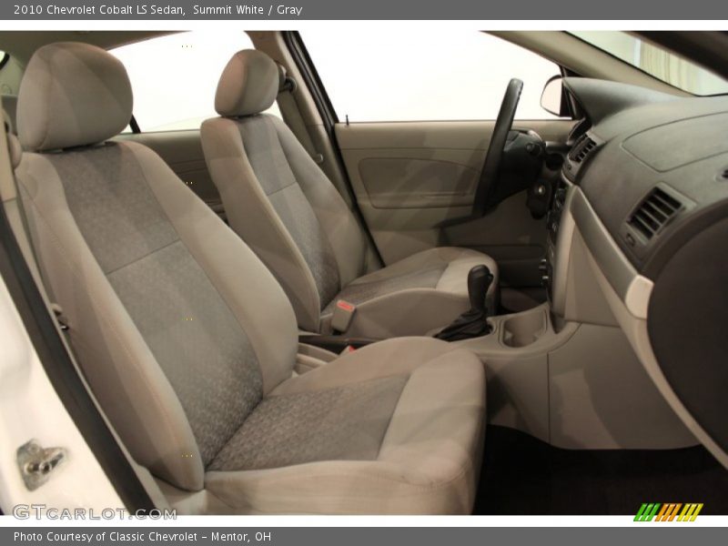 Summit White / Gray 2010 Chevrolet Cobalt LS Sedan