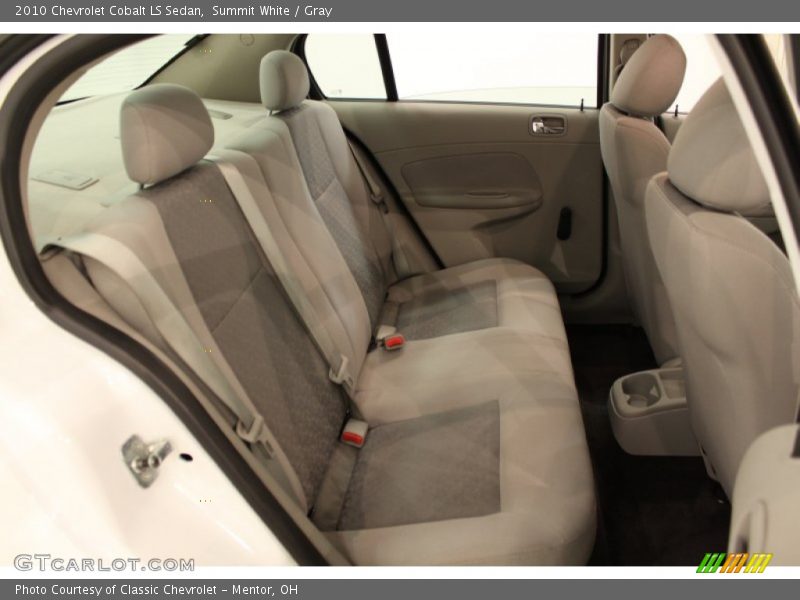 Summit White / Gray 2010 Chevrolet Cobalt LS Sedan