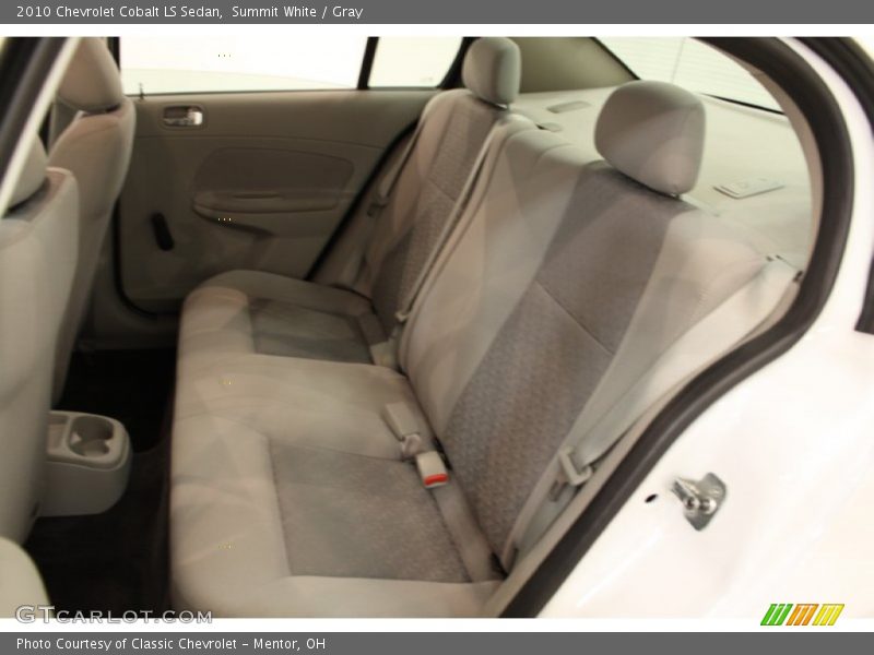 Summit White / Gray 2010 Chevrolet Cobalt LS Sedan