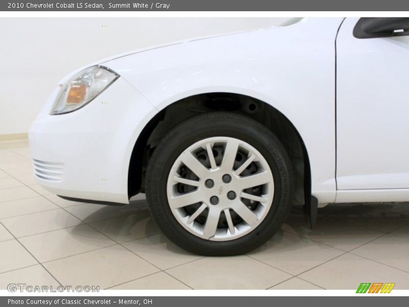 Summit White / Gray 2010 Chevrolet Cobalt LS Sedan