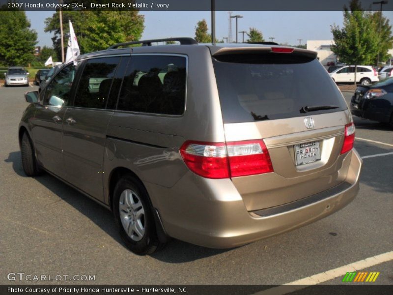 Desert Rock Metallic / Ivory 2007 Honda Odyssey EX-L