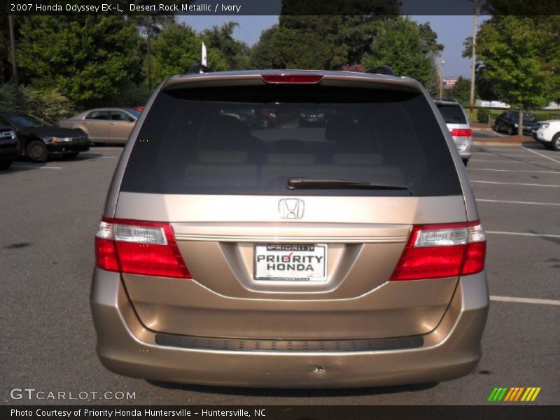 Desert Rock Metallic / Ivory 2007 Honda Odyssey EX-L